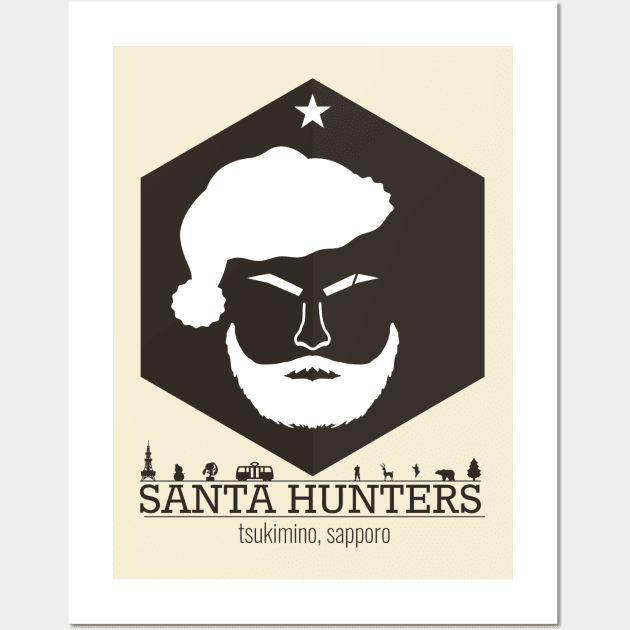 Santa Hunters Wall Art by YakuzaFan